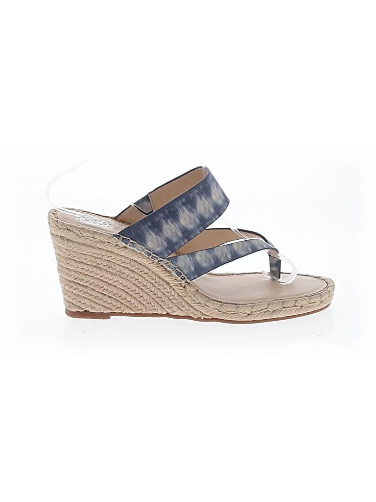 Pre-owned Vince Camuto Wedges In Blue