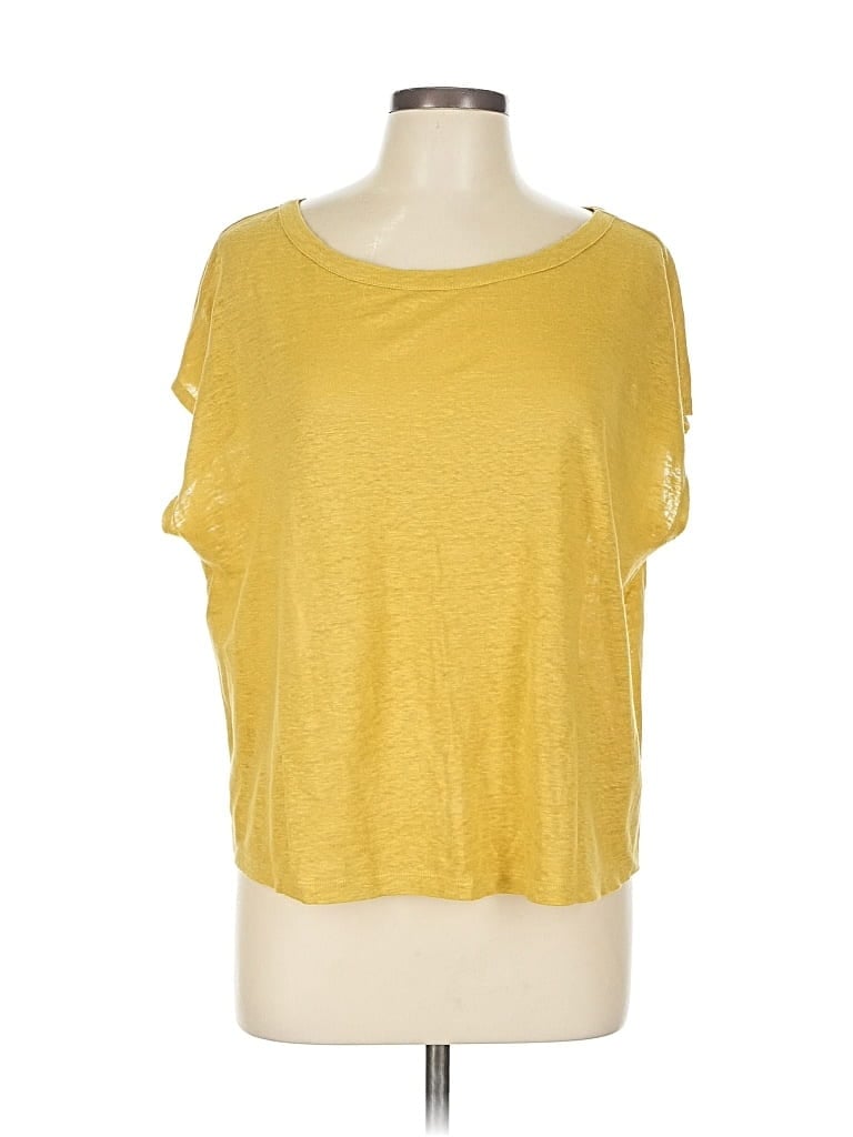 Pre-owned Rachel Zoe Tjx Short Sleeve T-shirt In Yellow
