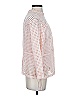Point Sur 100% Polyester Pink Long Sleeve Blouse Size 2 - photo 4