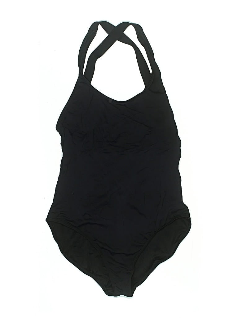 Pre-owned Andie One Piece Swimsuit In Black