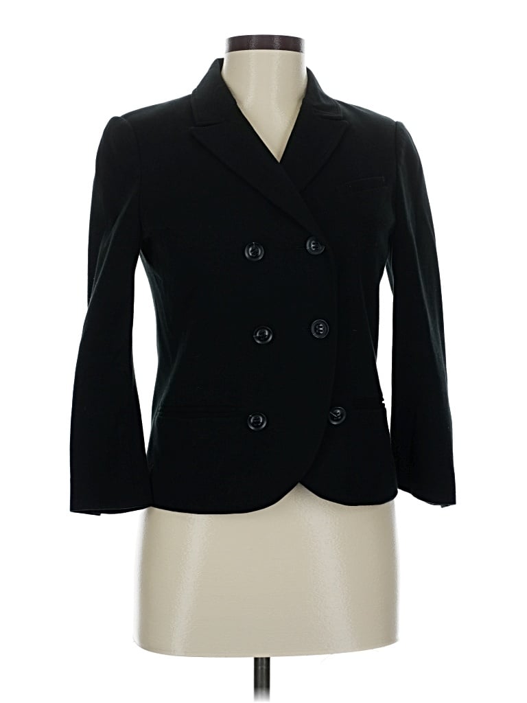 Pre-owned Diane Von Furstenberg Blazer Jacket In Black