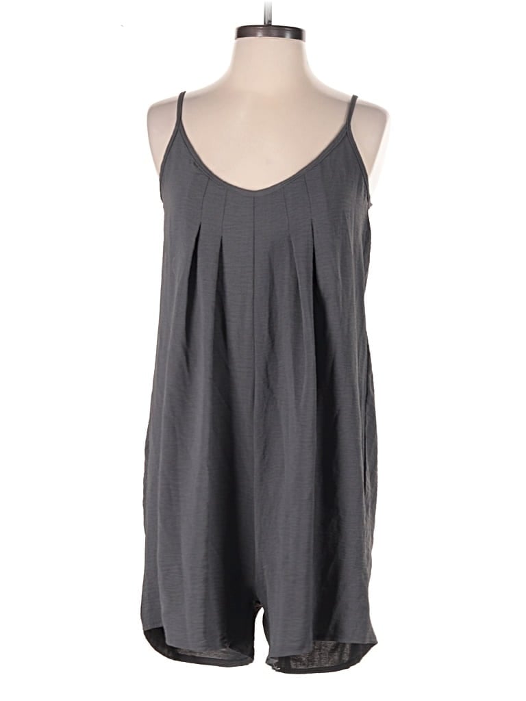 Pre-owned Emery Rose Romper In Gray