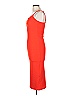 Forever 21 Solid Orange Cocktail Dress Size M - photo 5