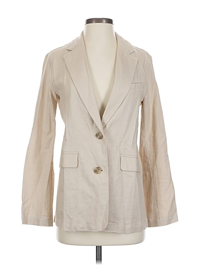 Pre-owned Gap Blazer Jacket In White