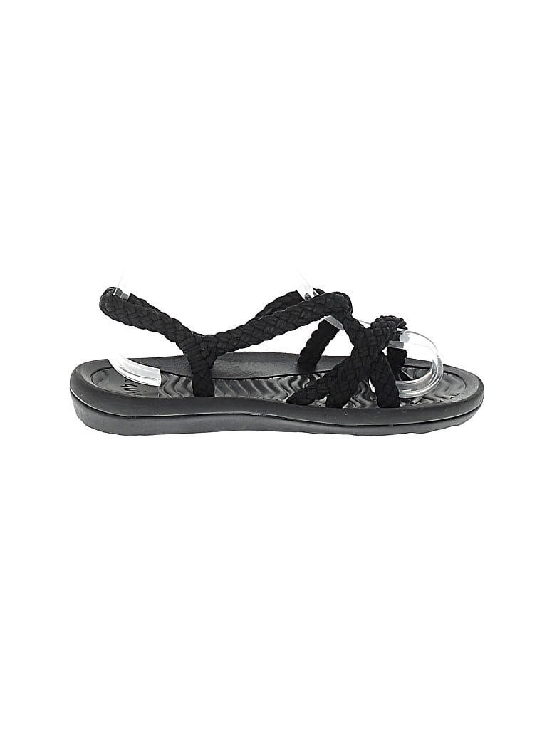 Pre-owned Assorted Brands Sandals In Black