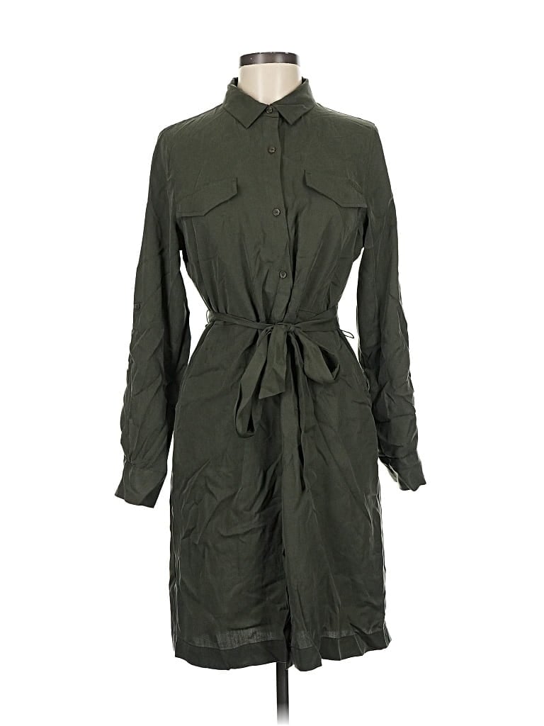 Pre-owned Banana Republic Factory Store Casual Dress In Green