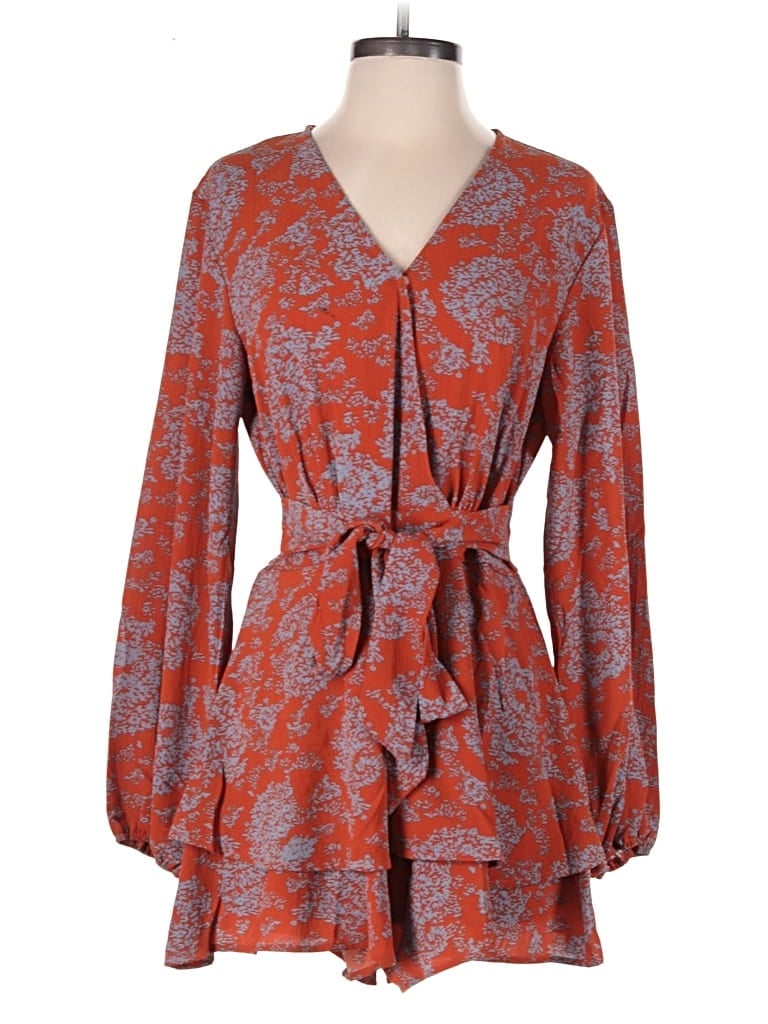 Pre-owned Fashion Romper In Red