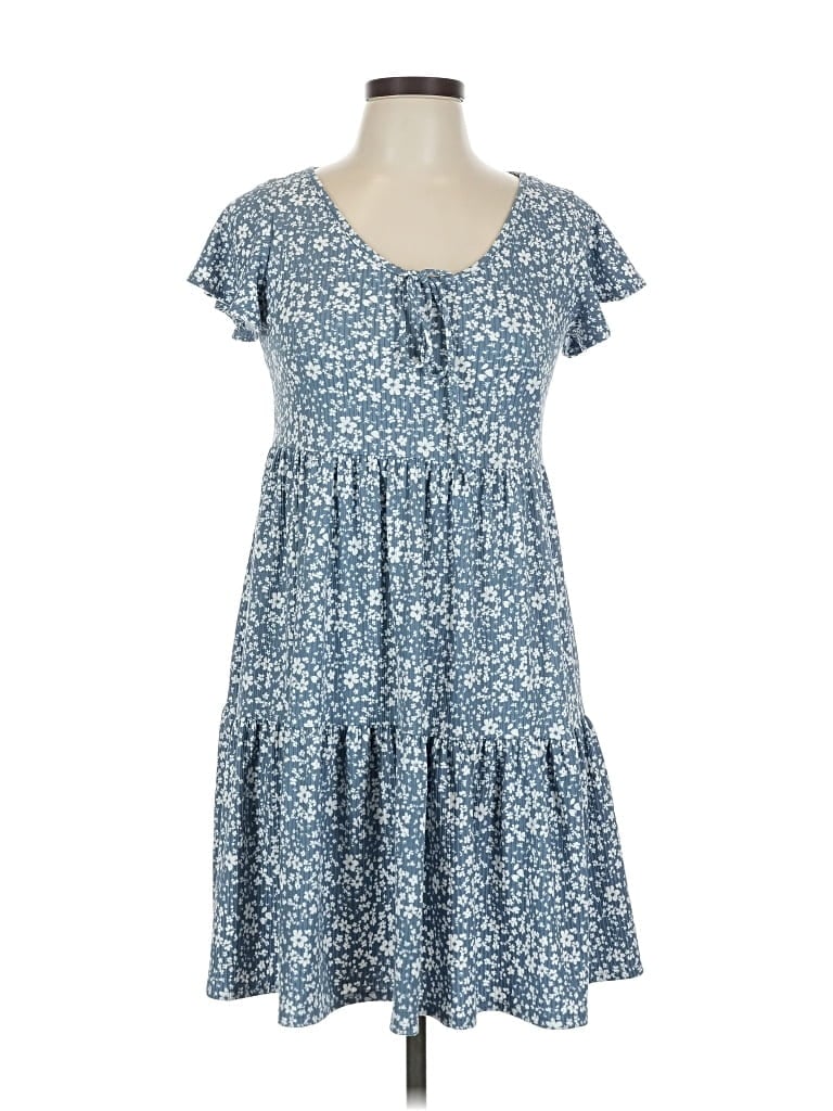 Pre-owned See You Monday Casual Dress In Blue