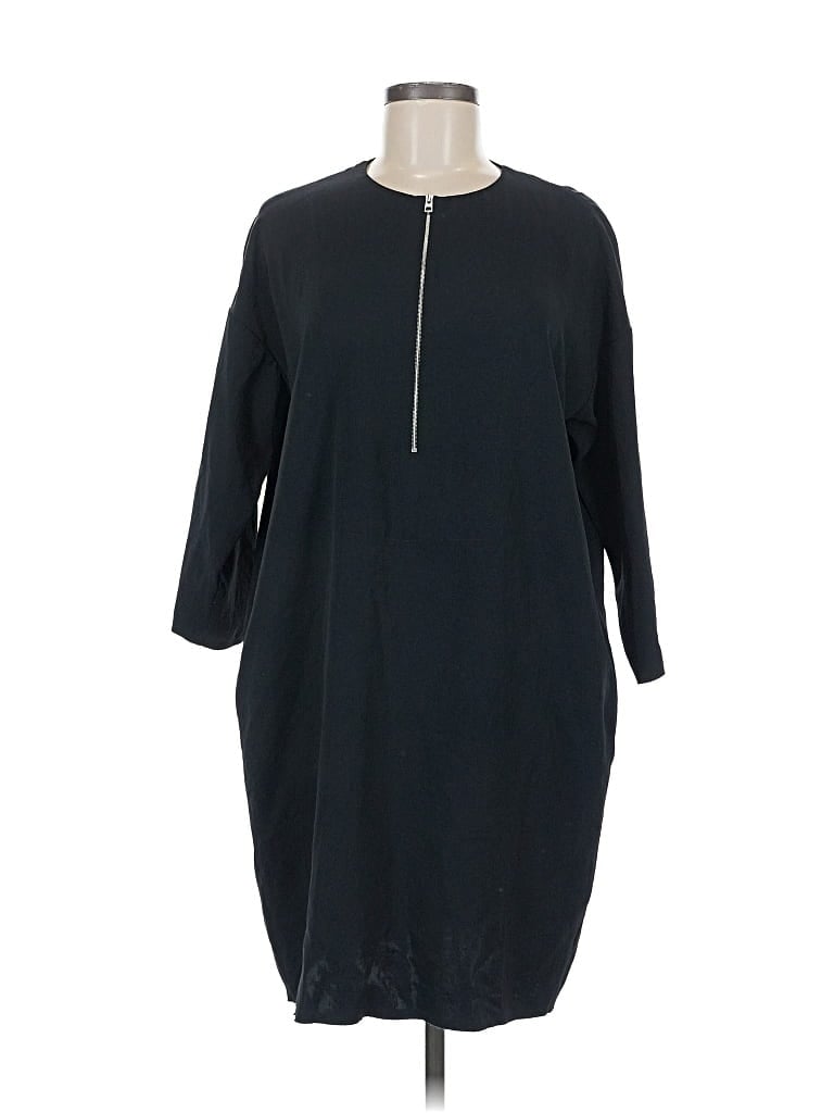 Pre-owned Everlane Casual Dress In Black