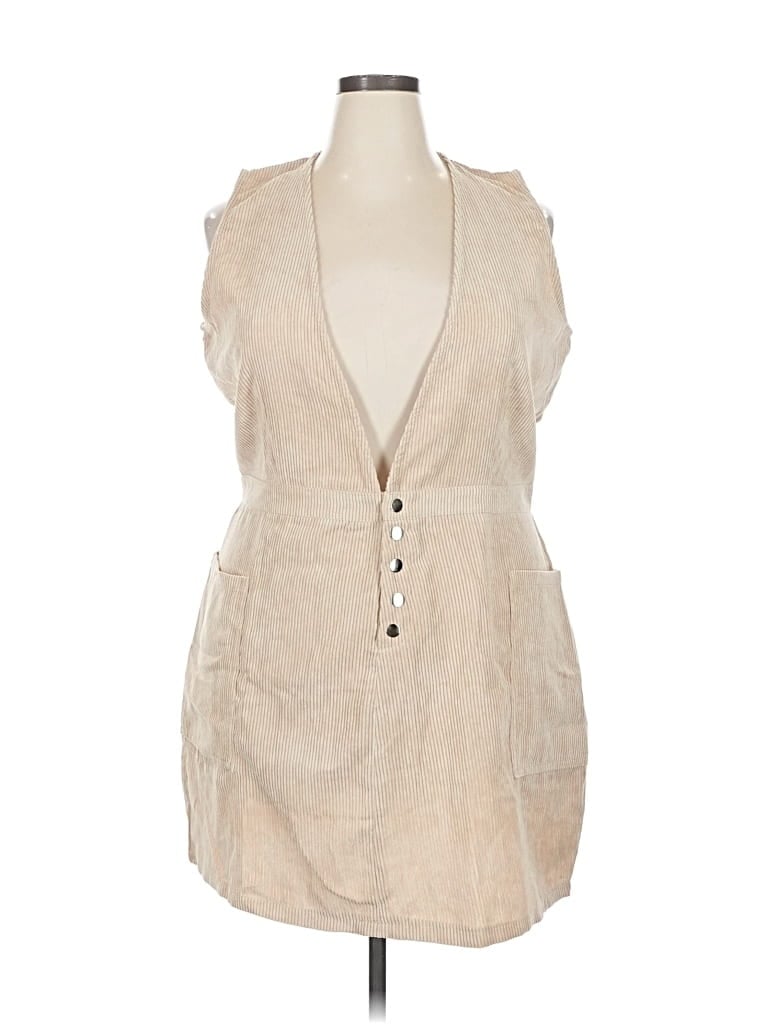 Pre-owned Boohoo Casual Dress In Brown