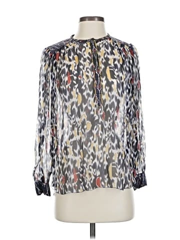 Isabel Marant 3/4 Sleeve Silk Top (view 1)