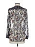 Isabel Marant 100% Silk Animal Print Silver 3/4 Sleeve Silk Top Size EU (FR) 34 / US 2 - photo 2