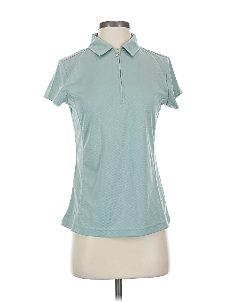 Pre-owned Daily Sports Short Sleeve Polo Shirt In Blue