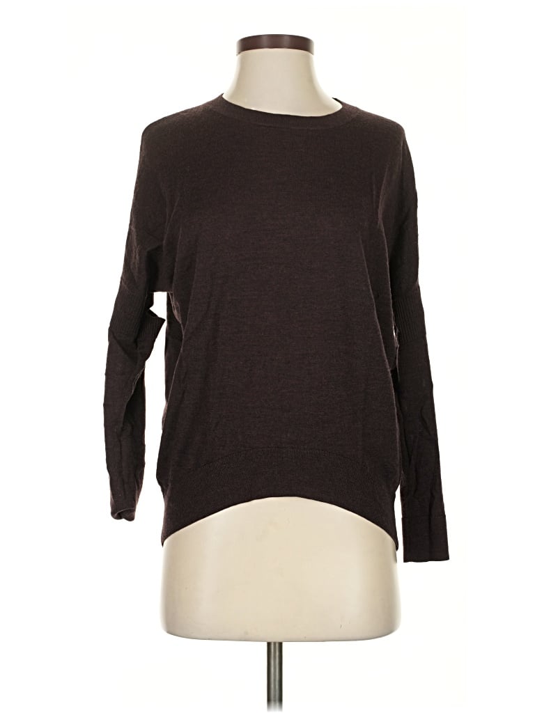 Pre-owned Allsaints Long Sleeve T-shirt In Brown