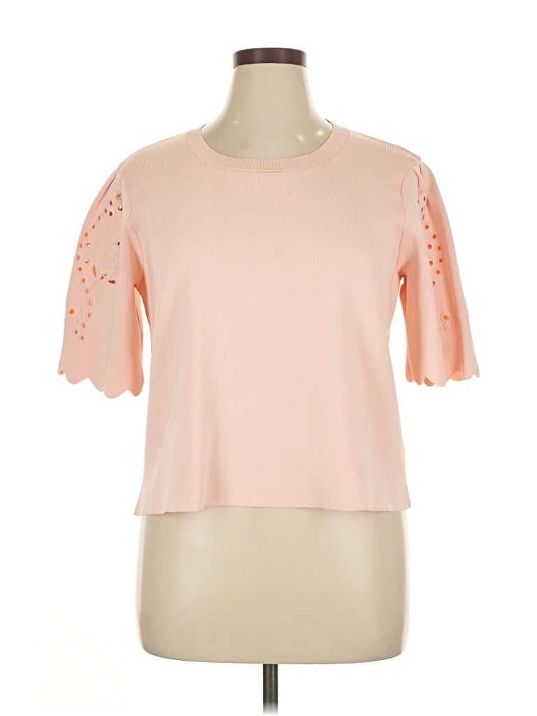 Pre-owned Maeve By Anthropologie Pullover Sweater In Pink