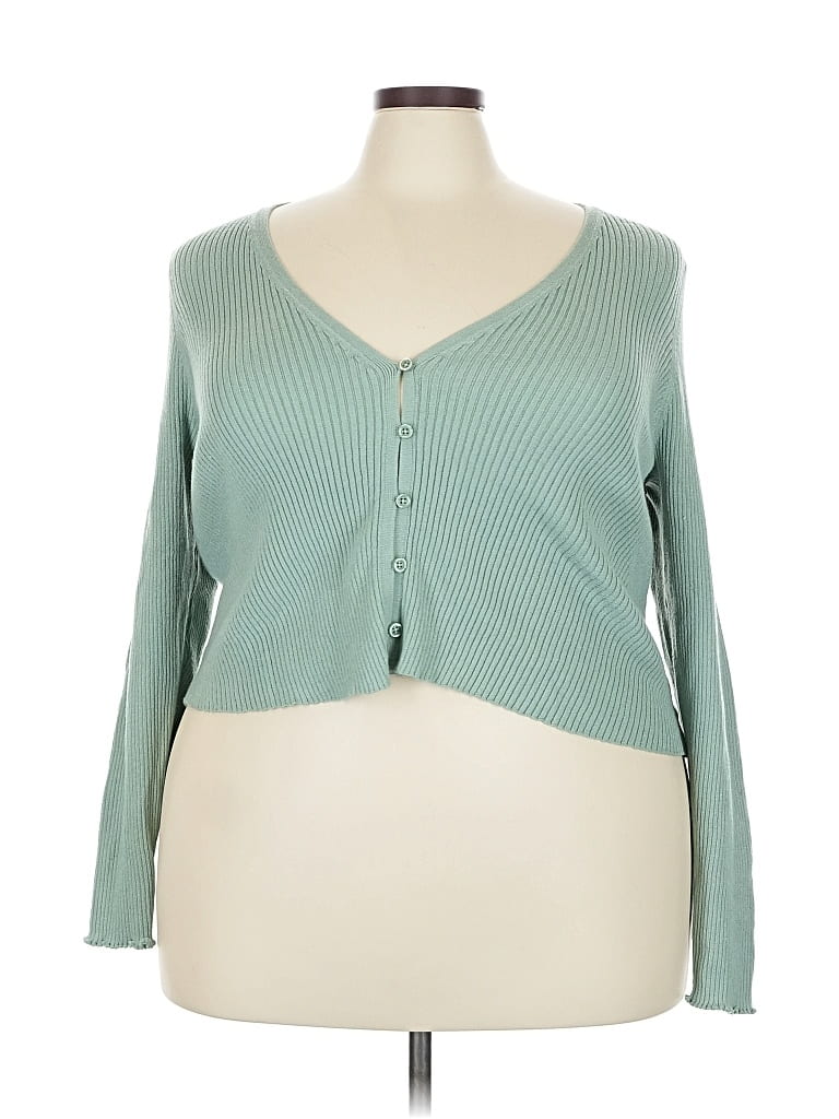 Torrid Cardigan Sweater In Blue