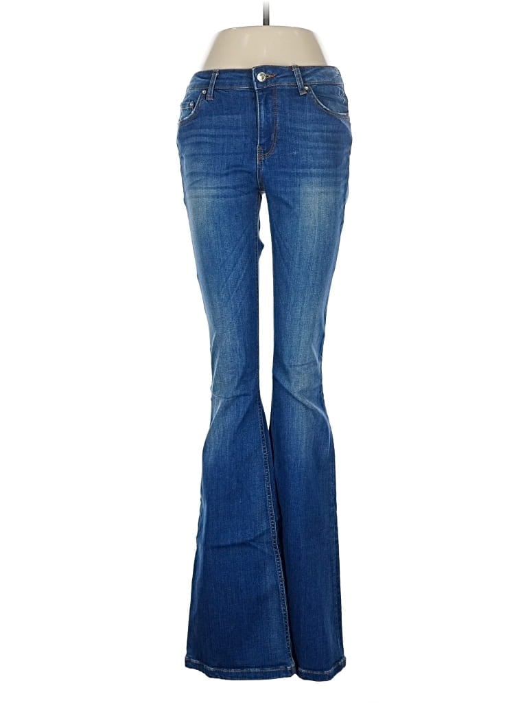 Pre-owned Zara Jeans In Blue