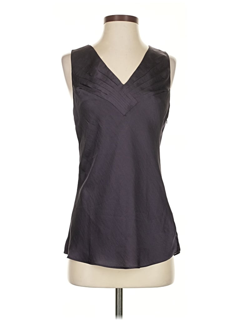 Pre-owned Banana Republic Sleeveless Blouse In Gray
