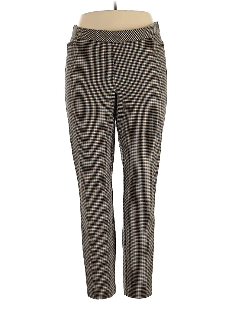 Pre-owned Jjill Casual Pants In Brown