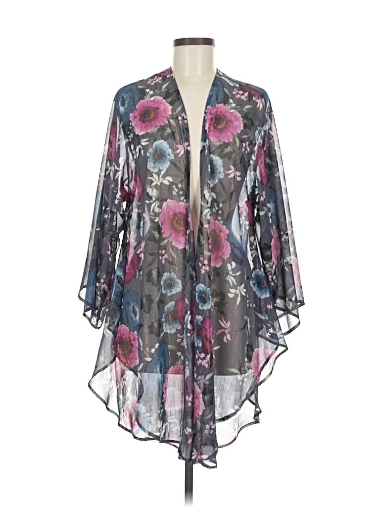 Pre-owned Torrid Kimono In Purple