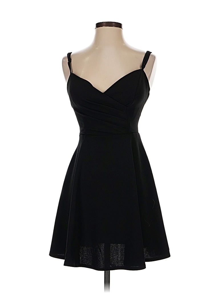 Pre-owned Mi Ami Cocktail Dress In Black