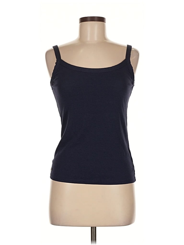 Pre-owned Lilly Pulitzer Tank Top Blue Strapless Neckline Tops