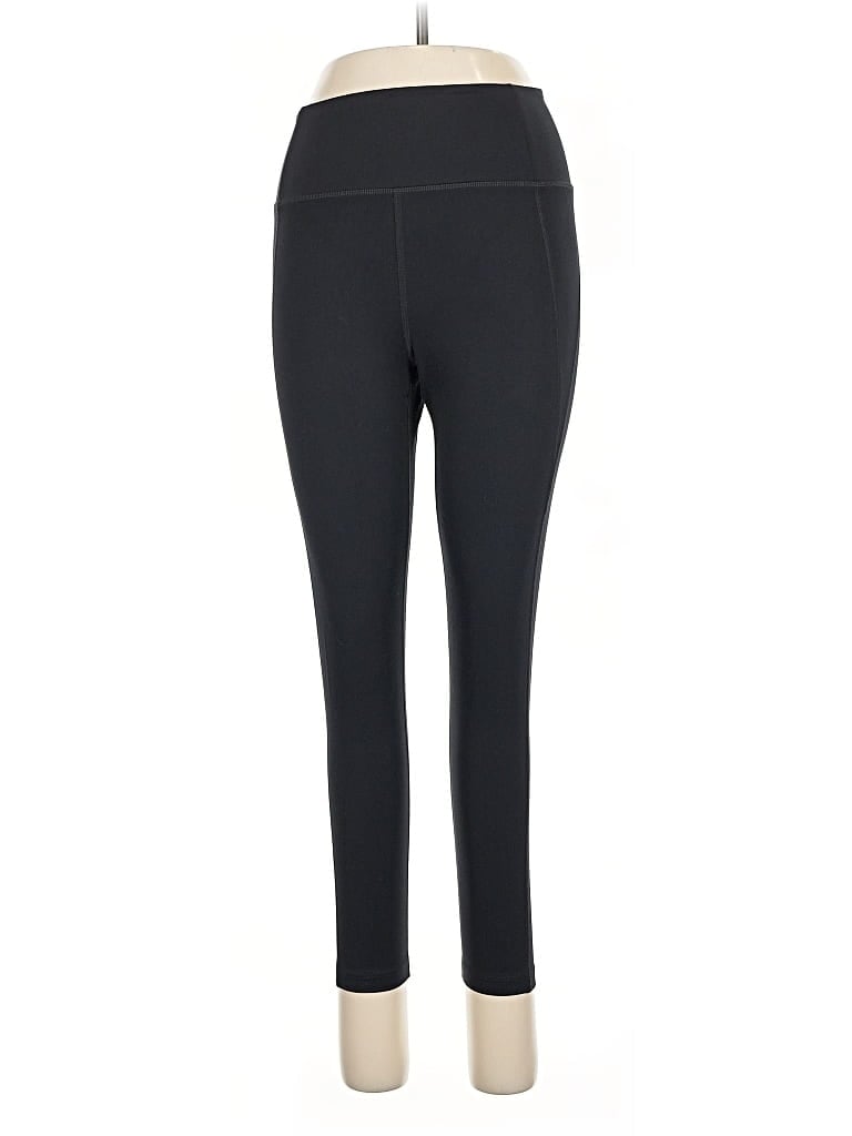 Pre-owned Girlfriend Collective Active Pants In Black
