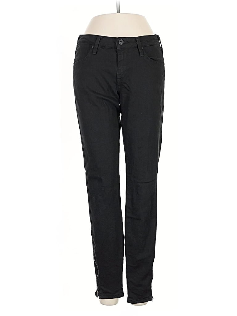 Pre-owned Just Black Jeans In Black