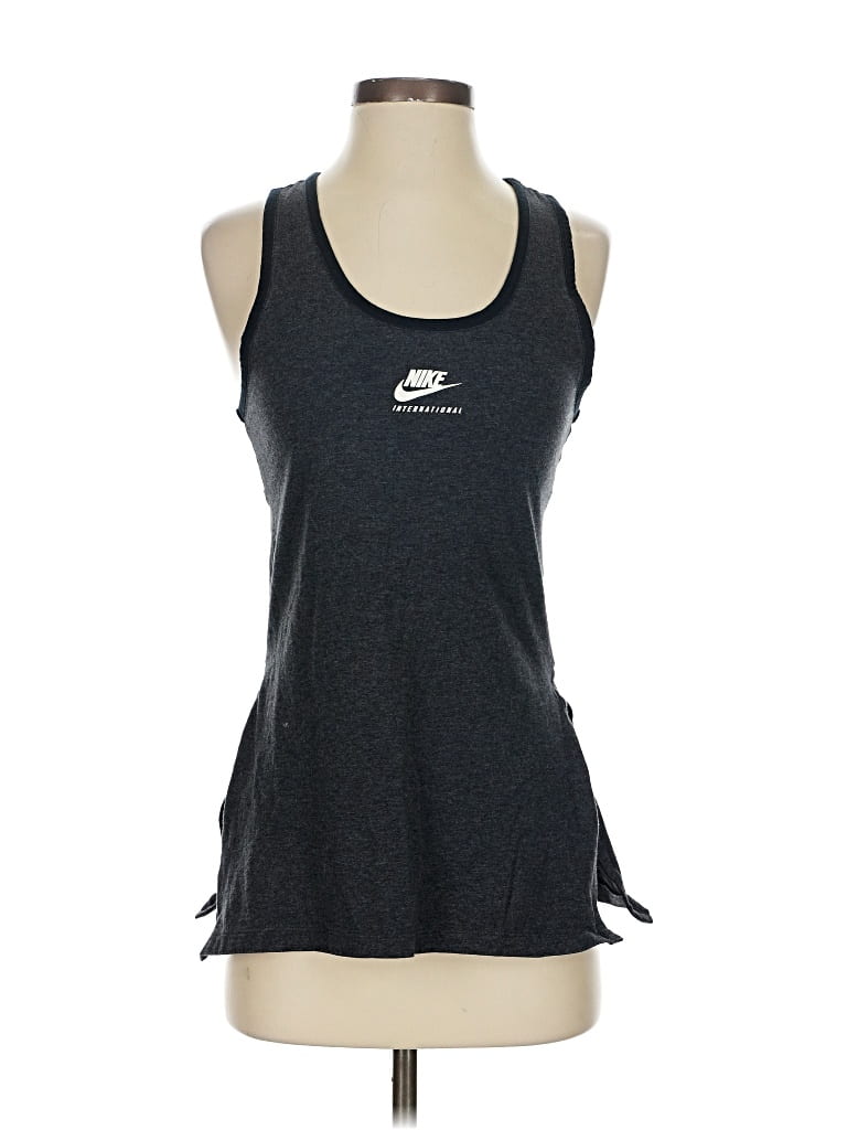 Pre-owned Nike Active Tank Top In Gray