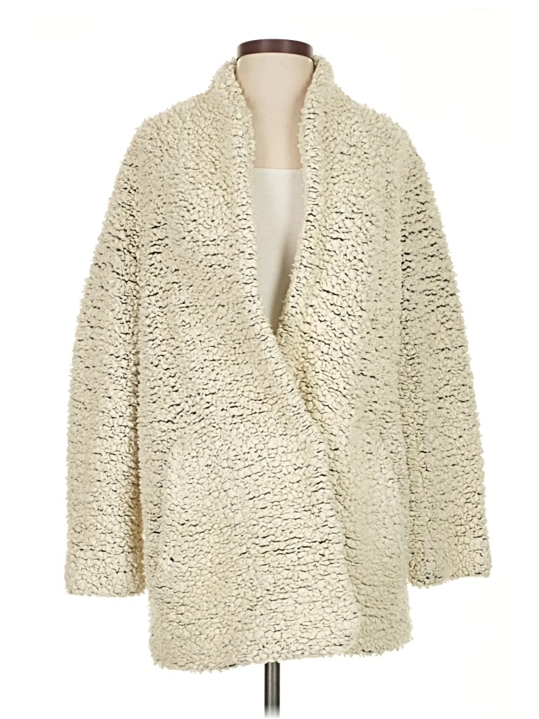 Pre-owned Iro Wool Cardigan Sweater In White