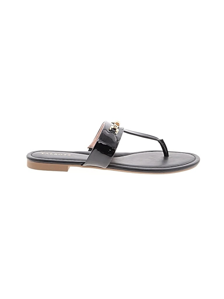 Pre-owned Talbots Sandals In Black