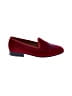 Del Toro Color Block Burgundy Red Flats Size 6 - photo 1