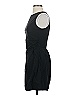 Vesper Solid Black Cocktail Dress Size 10 - photo 5