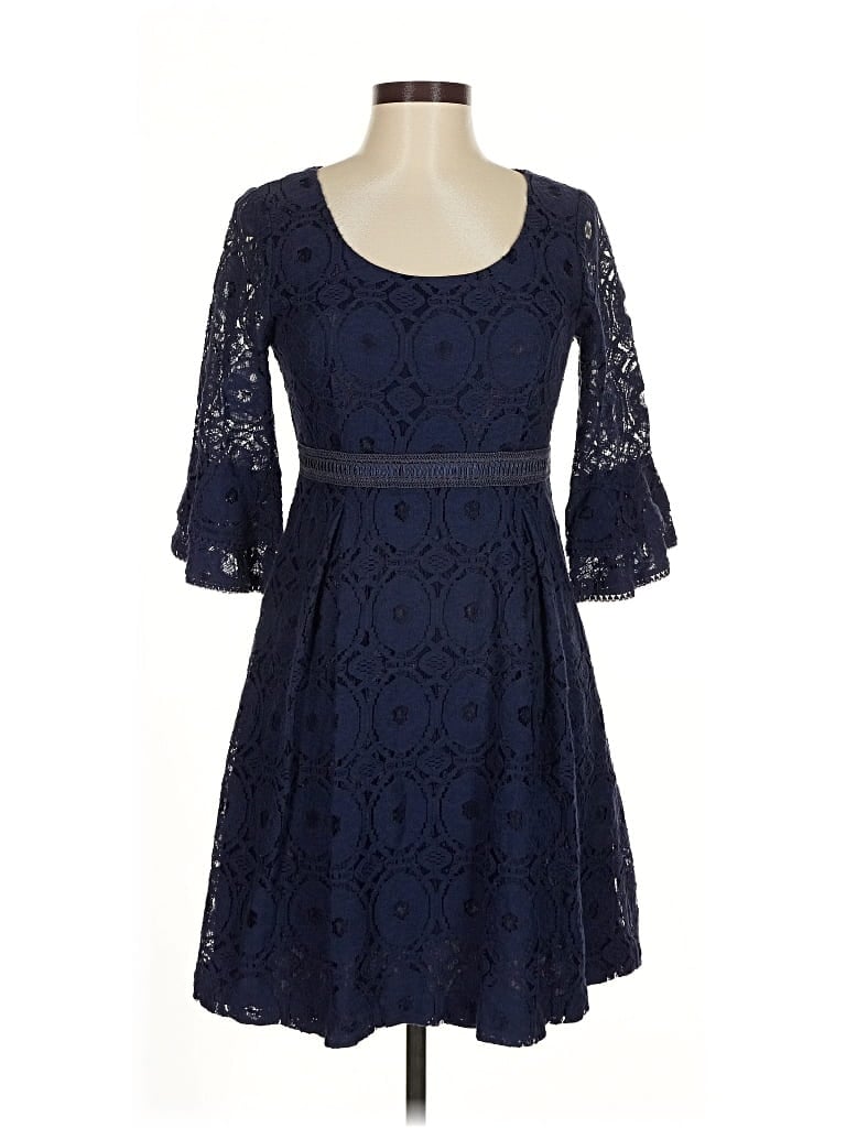 Pre-owned Rabbit Rabbit Rabbit Designs Cocktail Dress In Blue