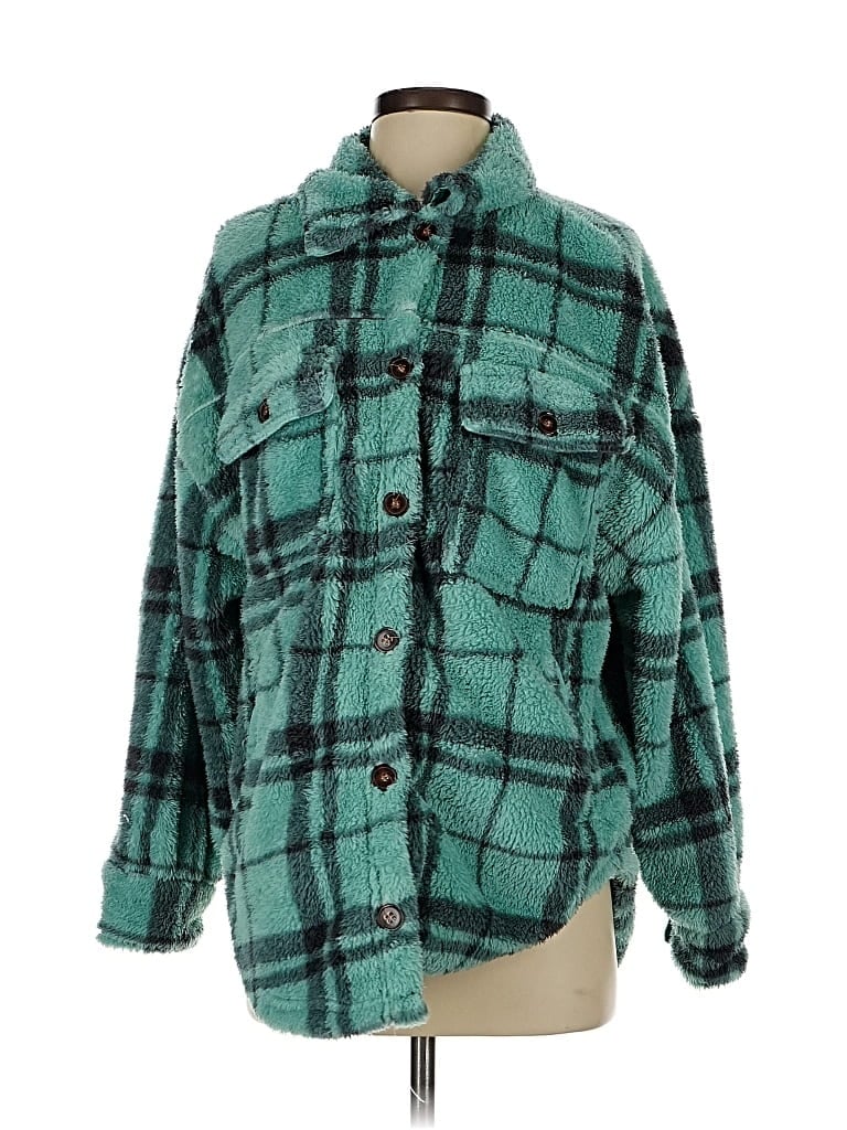 Pre-owned Pacsun Jacket In Blue