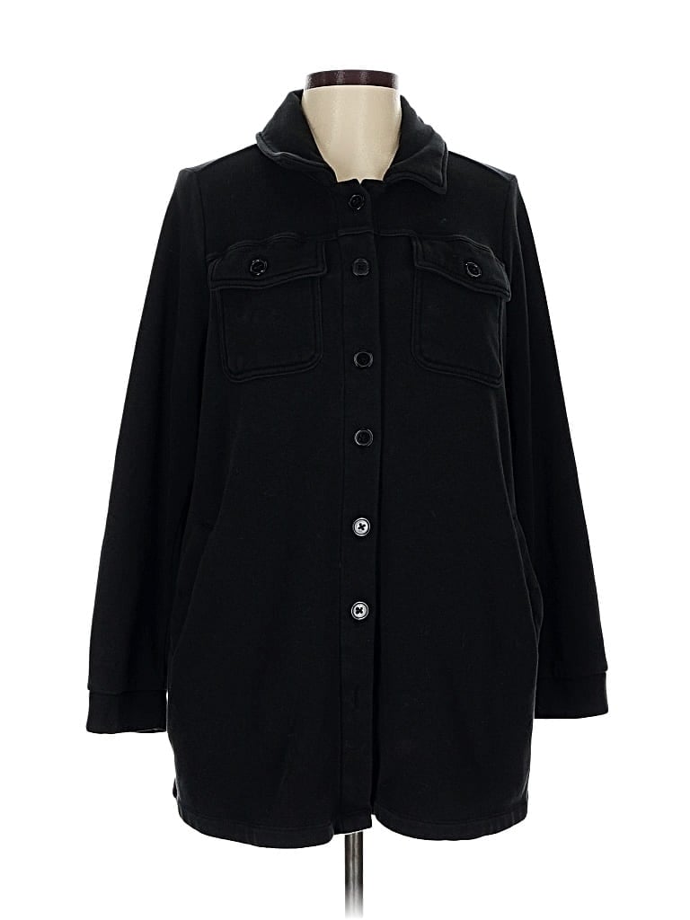 Pre-owned Torrid Coat In Black