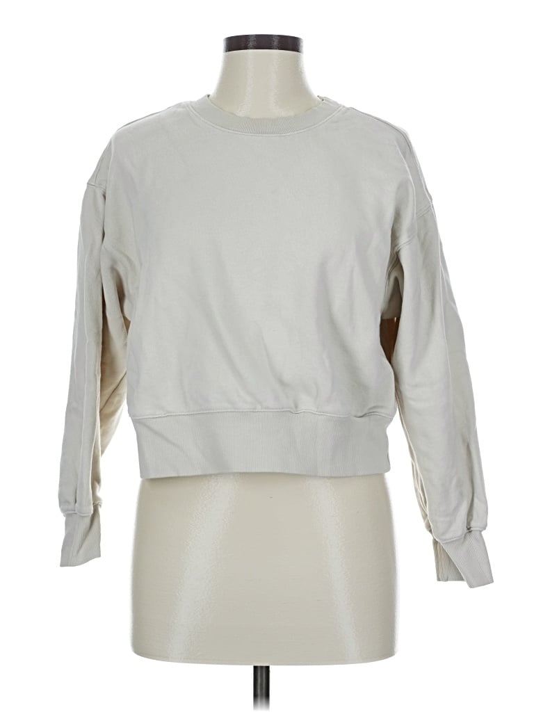 Pre-owned Old Navy Sweatshirt In Silver