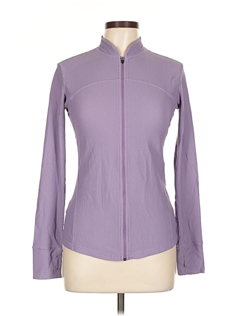 Pre-owned Track & Field Track Jacket In Purple