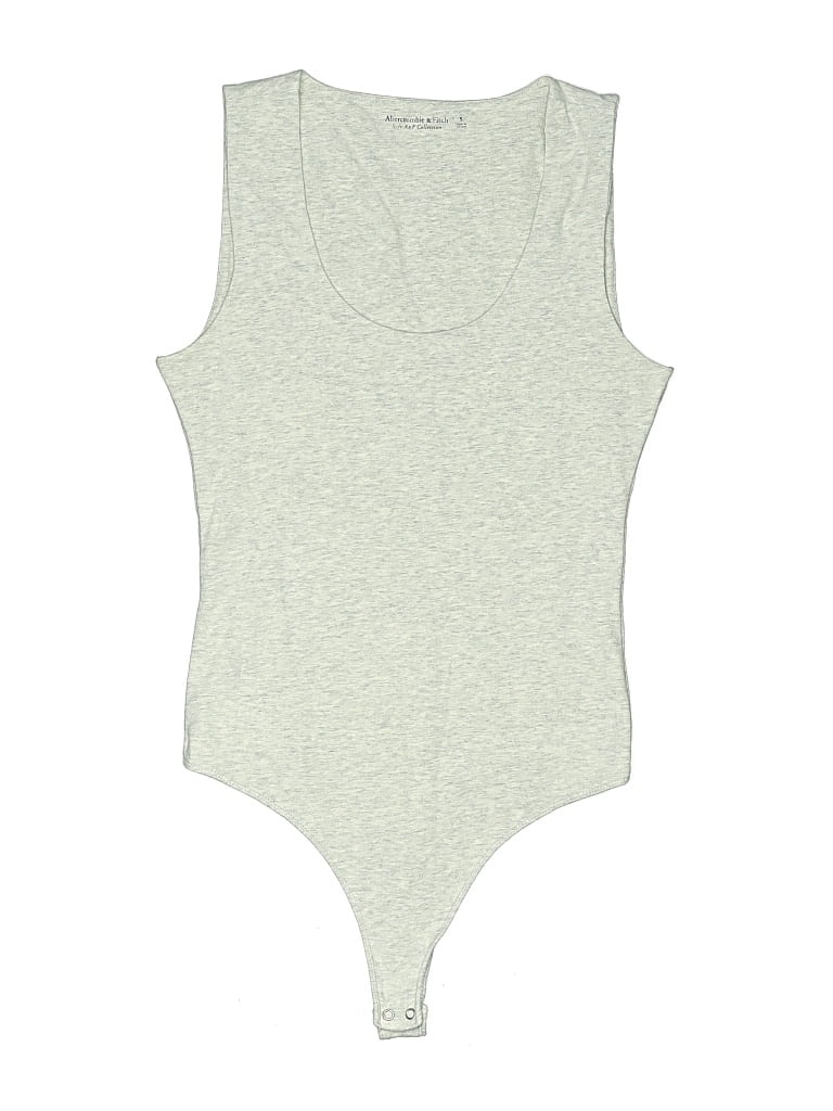 Pre-owned Abercrombie & Fitch Bodysuit In Gray