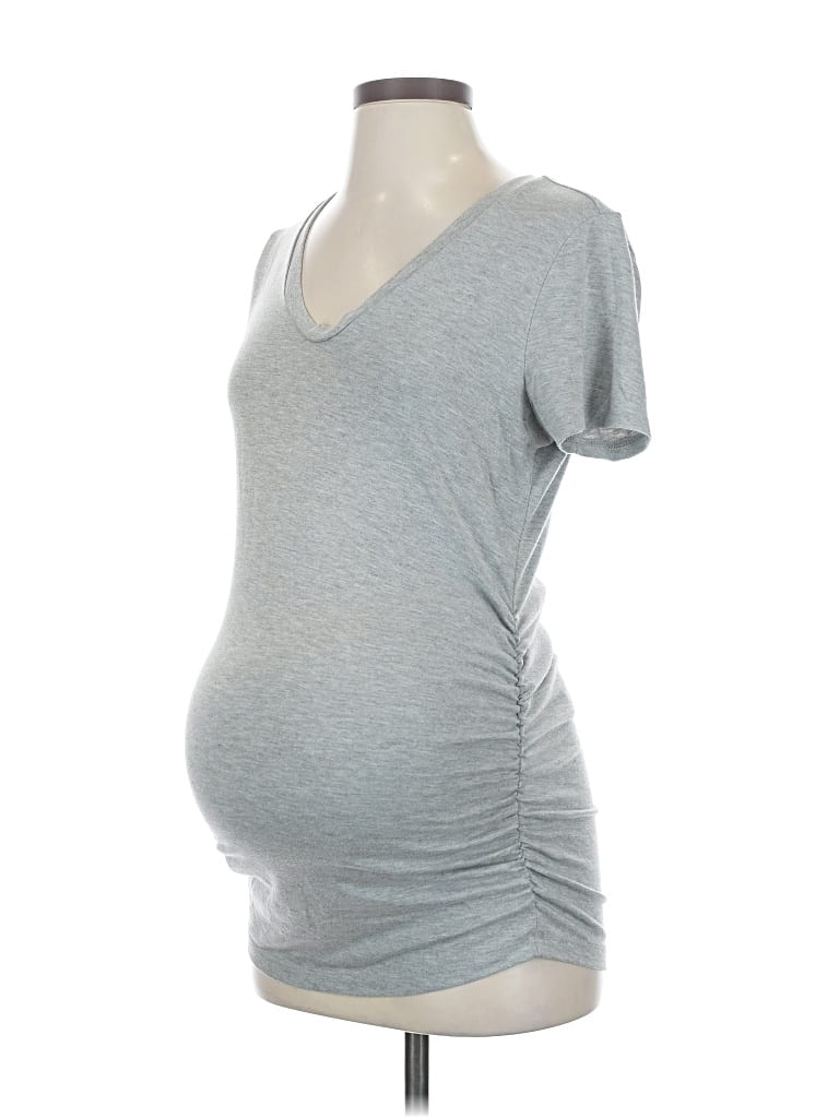 Pre-owned A Pea In The Pod Short Sleeve T-shirt In Gray