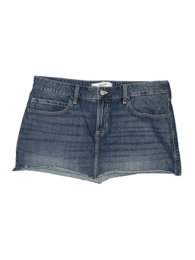 Pre-owned Hollister Skort In Blue