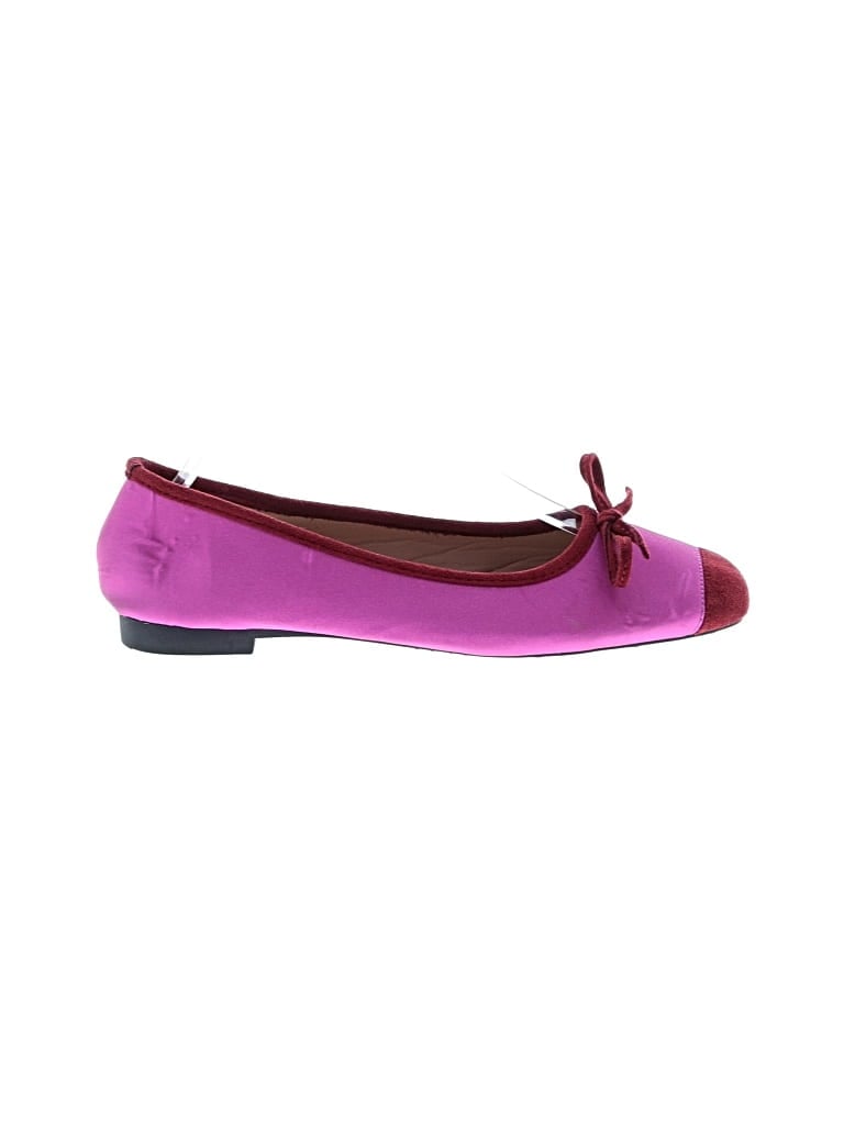 Pre-owned C.paravano Flats In Purple