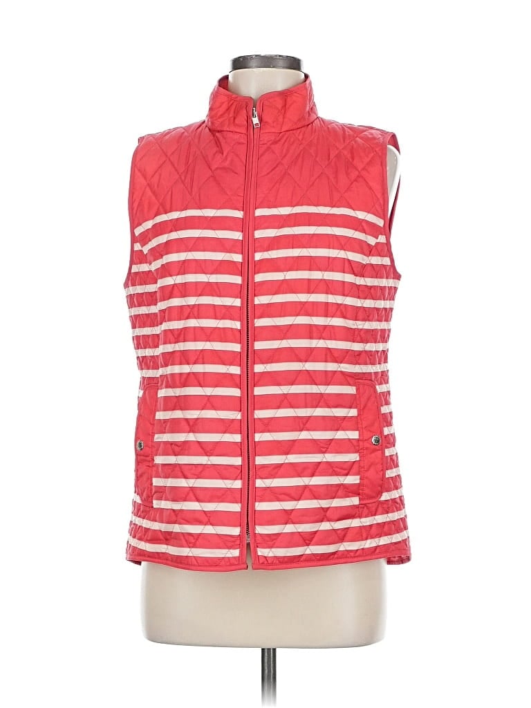 Pre-owned Talbots Vest In Red