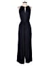 Ann Taylor LOFT 100% Polyester Solid Blue Jumpsuit Size XS - photo 1