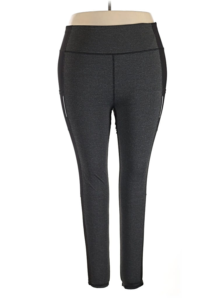 Pre-owned Danskin Now Active Pants In Gray