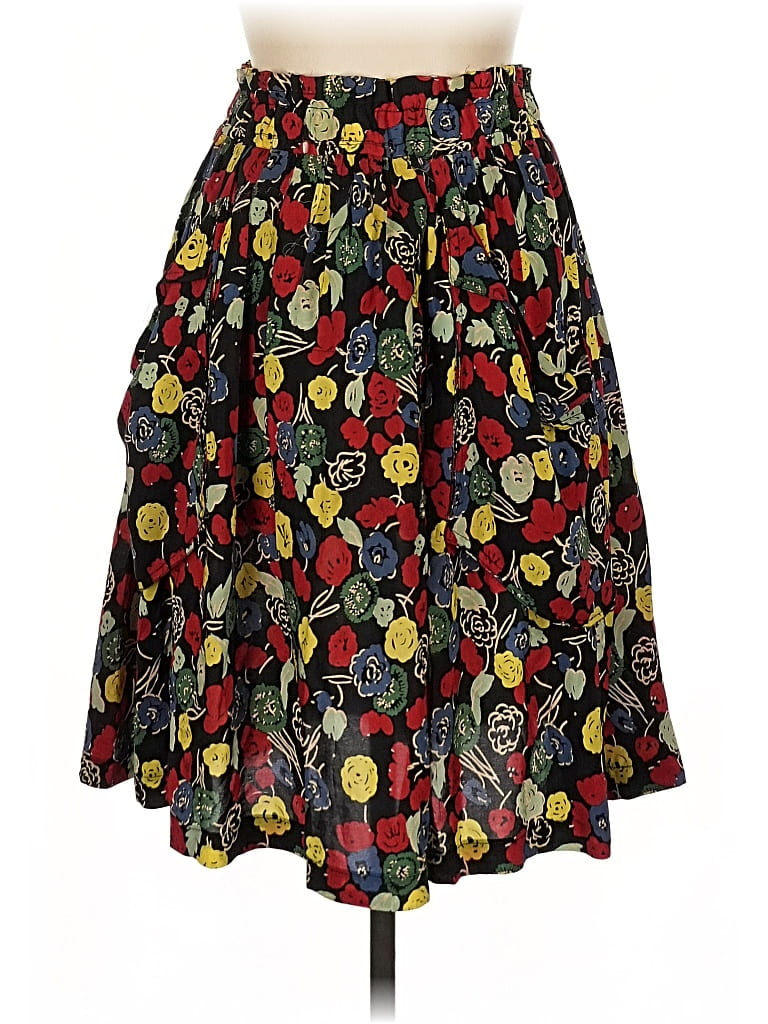 Pre-owned Mira Casual Skirt In Black