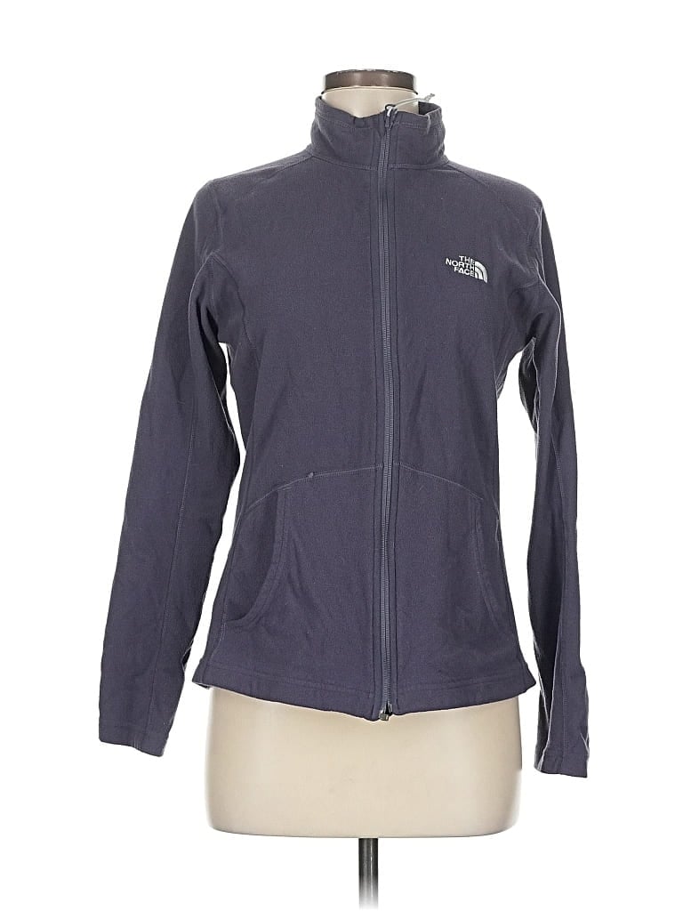 Pre-owned The North Face Track Jacket In Purple