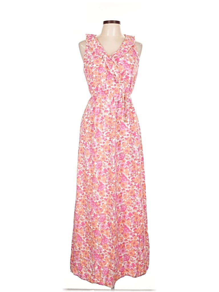 Pre-owned Kingston Grey Casual Dress In Pink