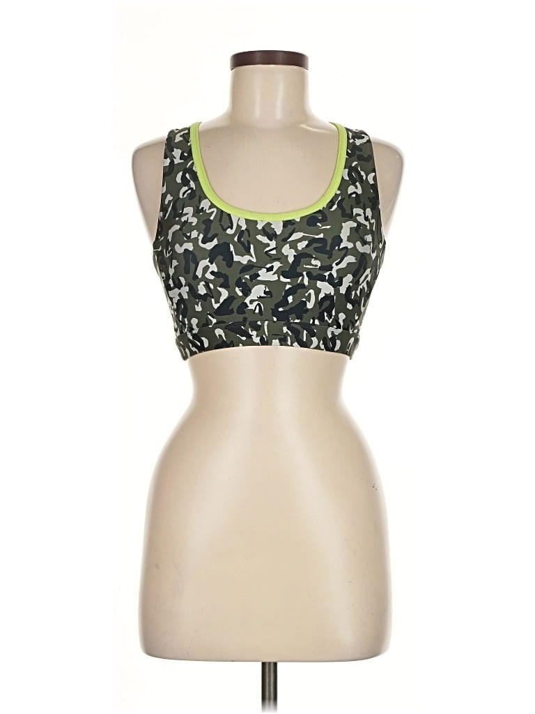 Pre-owned Soul Sports Bra In Green