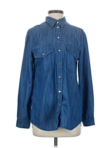 Club Monaco Long Sleeve Button-Down Shirt (view 1)